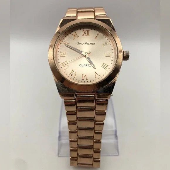 Gino Milano Women's Watch Rose Gold (New Battery) Beautiful Water Resistant - Picture 2 of 8